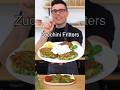 Zucchini Fritters (vegetarian & vegan)