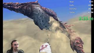 MH4U Village Any% Speedrun in 5:25:44 using SnS