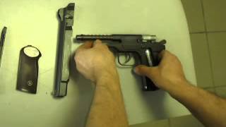 Пневматический пистолет Gletcher APS Стечкина (АПС).AVI