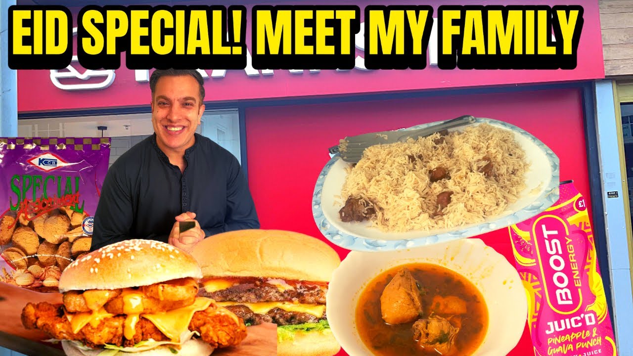 EID VLOG SPECIAL | How I Celebrate Eid | Trying FRANKSTERS! Meet My Family!