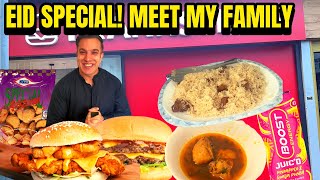 EID VLOG SPECIAL | How I Celebrate Eid | Trying FRANKSTERS! Meet My Family!