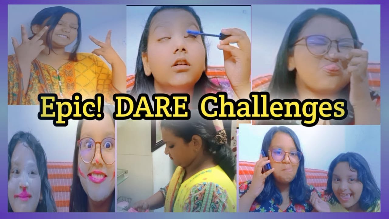 Extreme DARE Challenge 🤪। Gone Epic! 🤯। Warisha's Life Style।