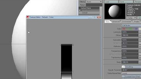 LightWave Weight - Alpha weightmap