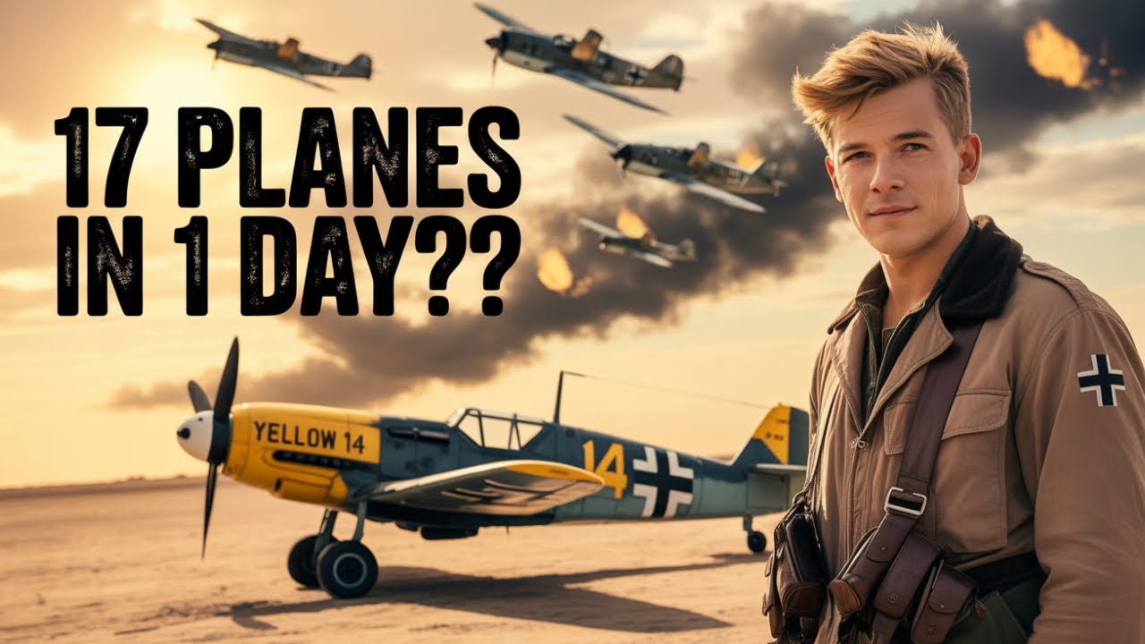 The Pilot Who Shot Down 17 Planes In A Day | WW2 Ace - Star of Africa ...
