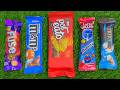 Satisfying Video ASMR Lollipops Chocolate and Candy Gummy Candy Unboxing Video Most Popular Candy.