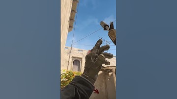 How to smoke jungle from b apps on MIRAGE in Counter Strike 2 #shorts #cs2