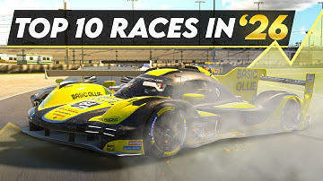 Top 10 Biggest Races On iRacing In 2026?