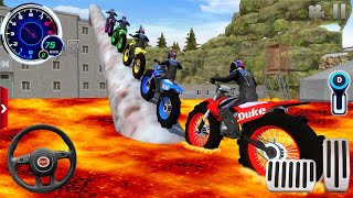 Impossible Bikes Stunts Extreme Driving 3D #1 - Dirt Bike Racing Simulator 2025 - Android Gameplay screenshot 4