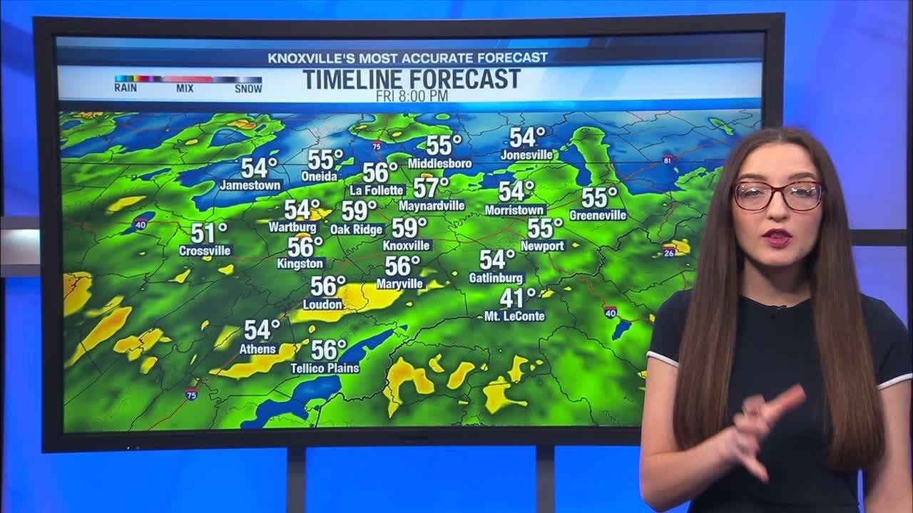 Rain moves in overnight Friday - YouTube