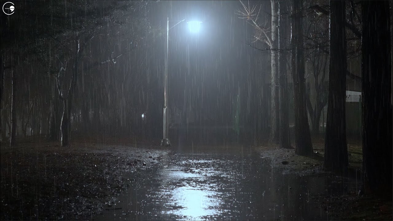 Приятные звуки дождя от бессонницы в дождливые ночи, белый шум для сна, звук дождя ASMR
