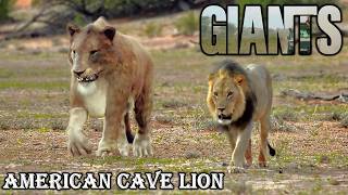 Giants American cave lion screen time