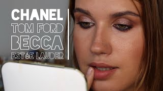 Макияж для нависшего века❤️ тени Tom Ford/ Chanel тональный крем / Becca