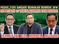 PEDAS,, FERI AMSARI BONGKAR KEBUZUK4N JKW !! REKAM JEJAK 10 TAHUN AKHIRNYA TERBONGKAR