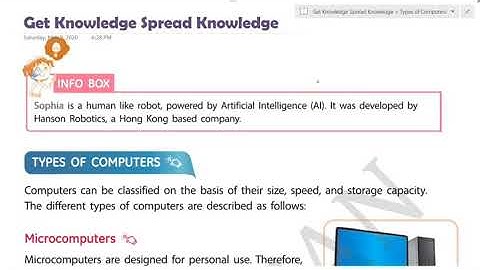 COMPUTER IT MATRIX PART-6 CLASS-5 CH-1 EVOLUTION OF COMPUTERS