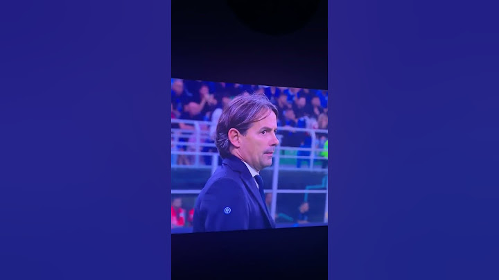 Simone Inzaghi reaction to Barcelona penalty shout
