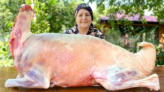 Grandma's Masterful Lamb Butchering Technique: 2 Different Delightfully Recipes!