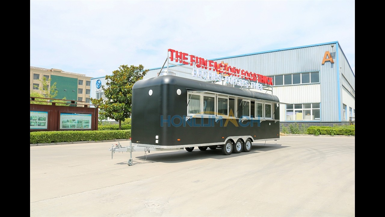 18ft Airstream Mobile Catering Trailer