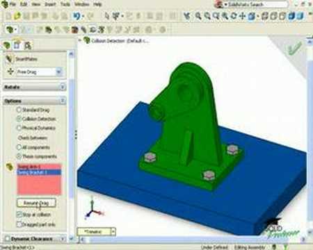 Collision Detection - SOLIDWORKS Tutorial