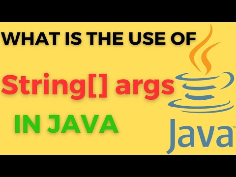 How to Take command Line arguments in java - YouTube