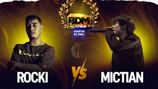 ROCKI 🆚 MICTIAN - Cuartos de final - BDM Gold Chile 2024💀🏆🔥