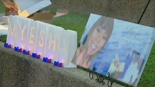 Twin sister of murder-suicide victim holds candlelight vigil on her anniversary