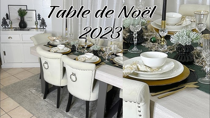 Comment décorer une table de Noël Chic ? - Les Bambetises - Les