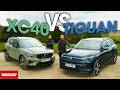 New vw tiguan vs volvo xc40 review  whats the best suv  what car