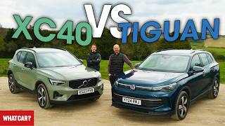 NEW VW Tiguan vs Volvo XC40 review – what's the best SUV? | What Car? screenshot 4