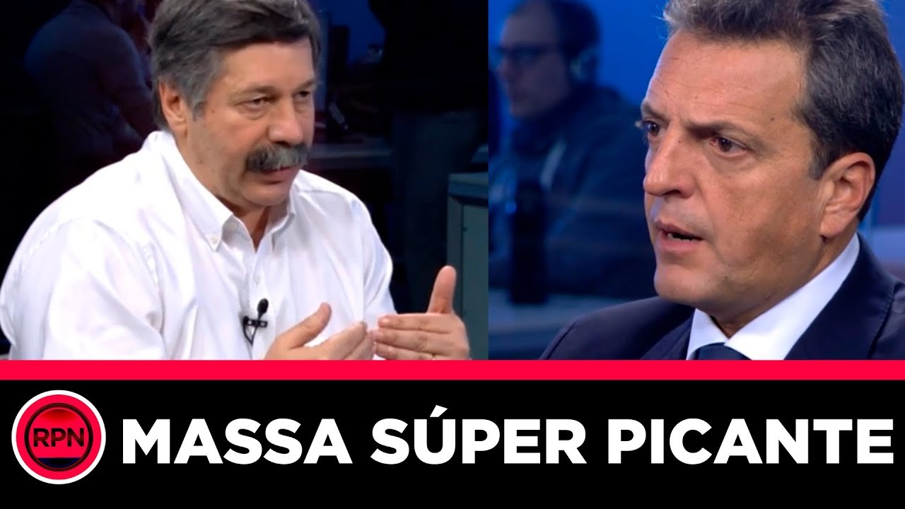 Massa más picante que nunca, se plantó y le llenó la cara de dedos a periodista de Infobae camera iphone 8 plus apk