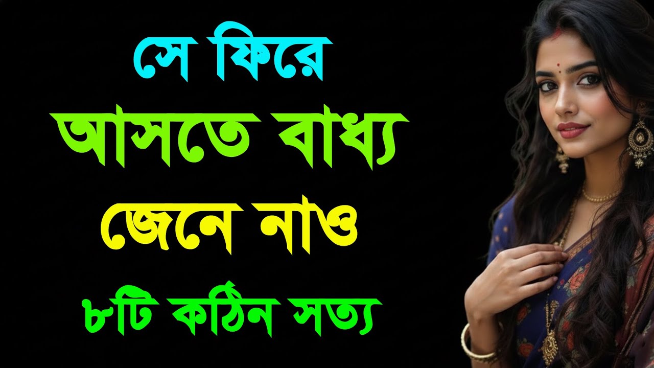 যে আপনাকে ছেড়ে গেছে সে ফিরে আসবেই: শুধু এই ৮টি কাজ করুন | Love Tips | Bangla Motivation