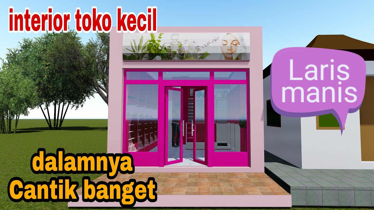 Desain Interior Toko Mungil Ukuran 3x4m YouTube