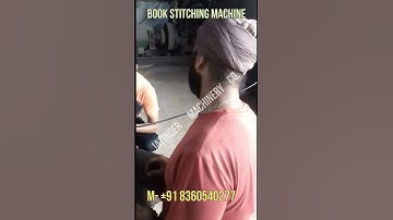 BOOK STITCHING MACHINE M-07973107253