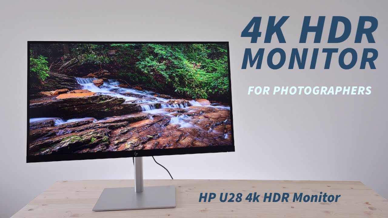 Unboxing HP U28 4K HDR Monitor for Content Creators | ASMR - YouTube