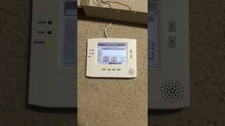 Happy September (Honeywell 6270 touchCenter Keypad) #september #security #shorts