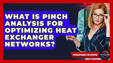 What Is Pinch Analysis For Optimizing Heat Exchanger Networks? - Thermodynamics For Everyone