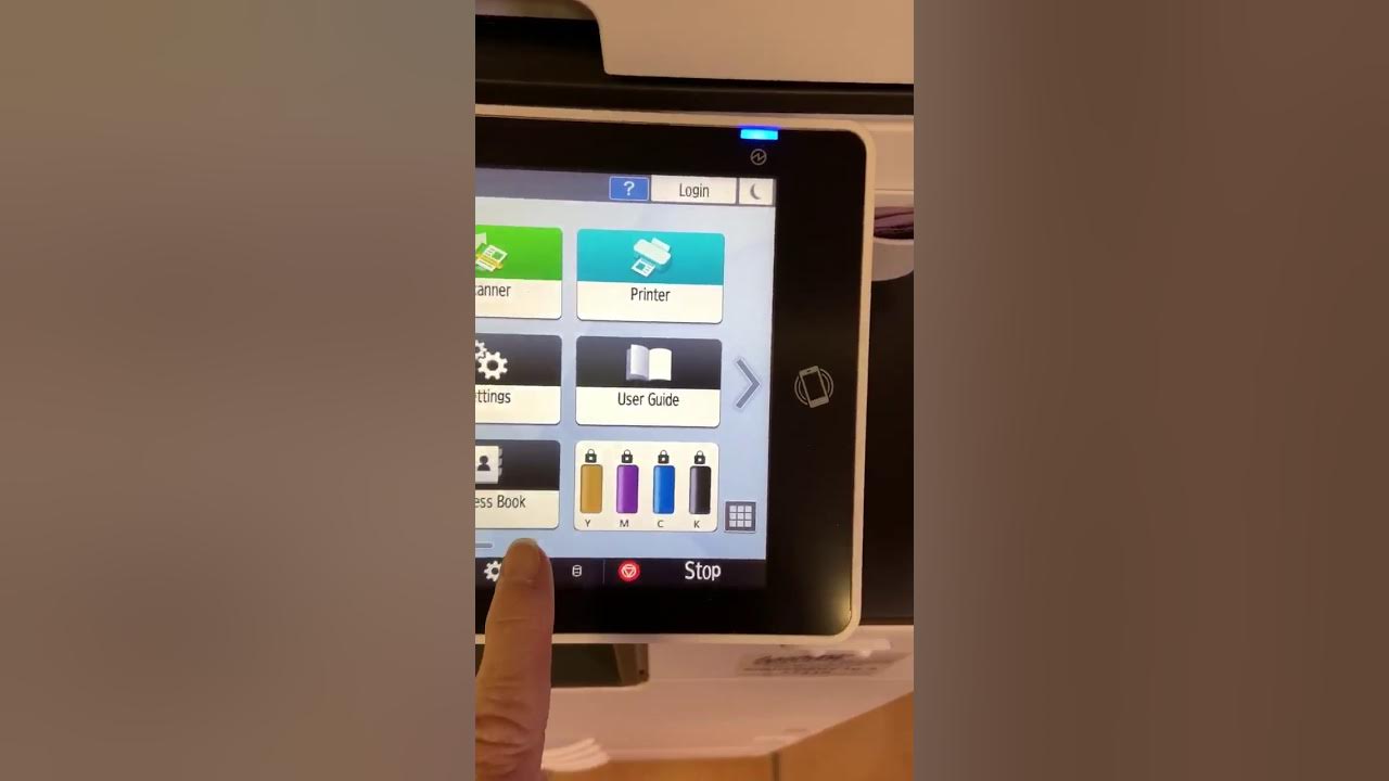 How To Find The Ricoh IMC Meter Count And Check Toner Levels. YouTube
