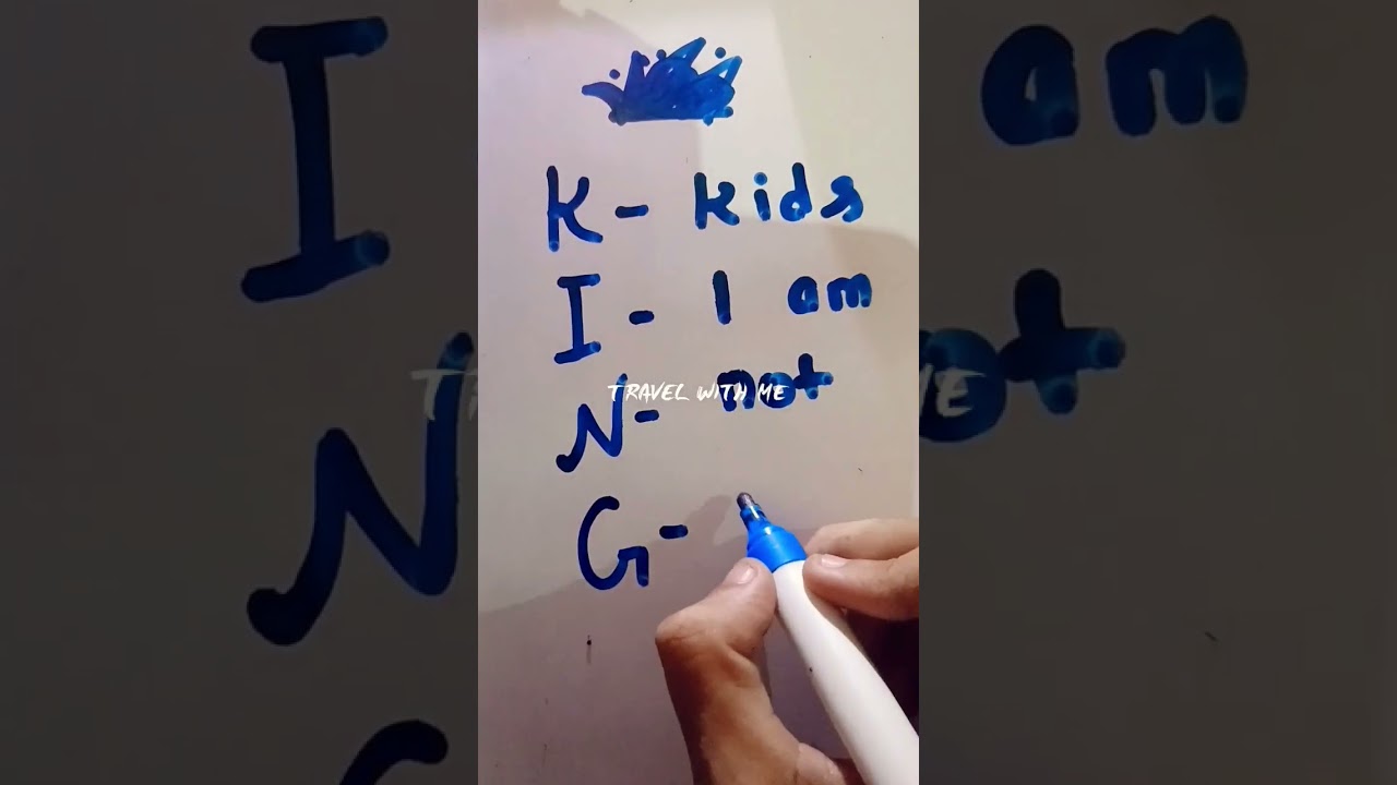 full form of "KING 👑👑" ///। 