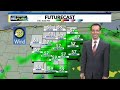 Rain moving in, continuing on Saturday morning