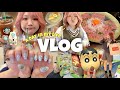 【VLOG】仕事終わりに焼肉食べてしんちゃんグッズ買って幸せな1日🐷🥩ダイエットも決意(?)