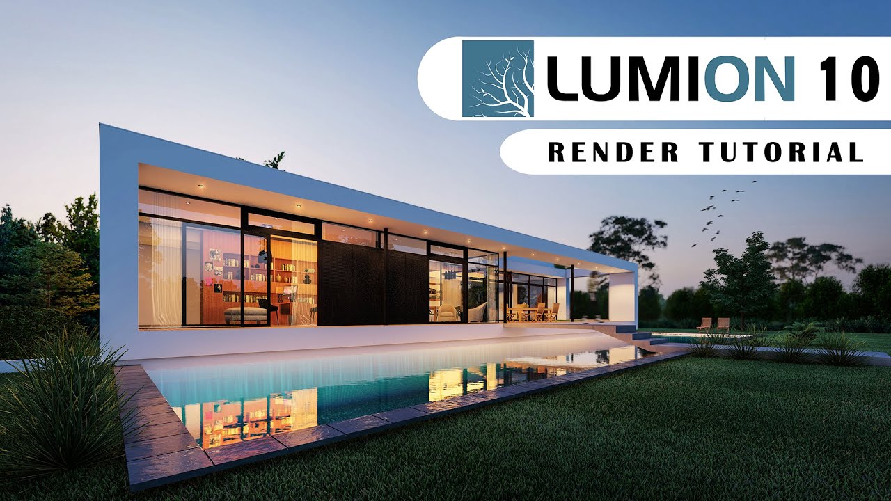 Lumion Tutorial de Render para Exterior Realista 3D - YouTube