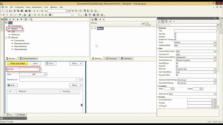 1C:Professional, Lesson 1, Video 6