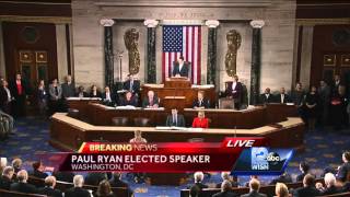 Paul Ryan delivers speech as Speaker of the House
