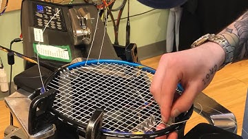 Time Lapse: How to String a Yonex Astrox 77 Badminton Racquet