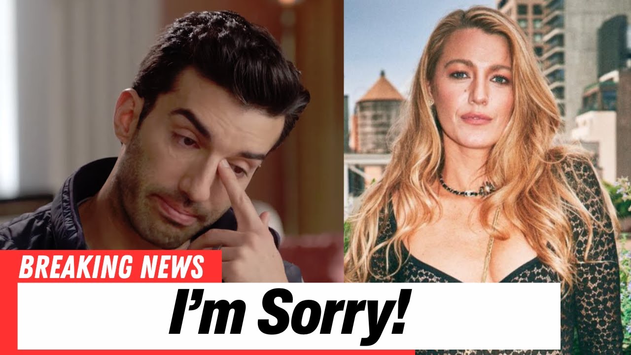 Justin Baldoni APOLOGIZES Blake Lively over 'It Ends With Us' scene in ...