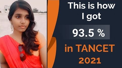 TANCET 2022 preparation tips || MBA, MCA, ME, MTech, MArch, MPlan || detailed syllabus || #tancet
