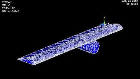 wing vibration control analysis2 [ANSYS]
