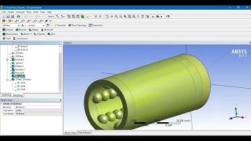 Shell and tube Heat exchanger with dimple inner single tube using ANSYS FLUENT
