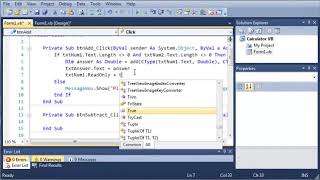 Celebrity Visual Basic Tutorial   56   Calculator Part 3 Wealth