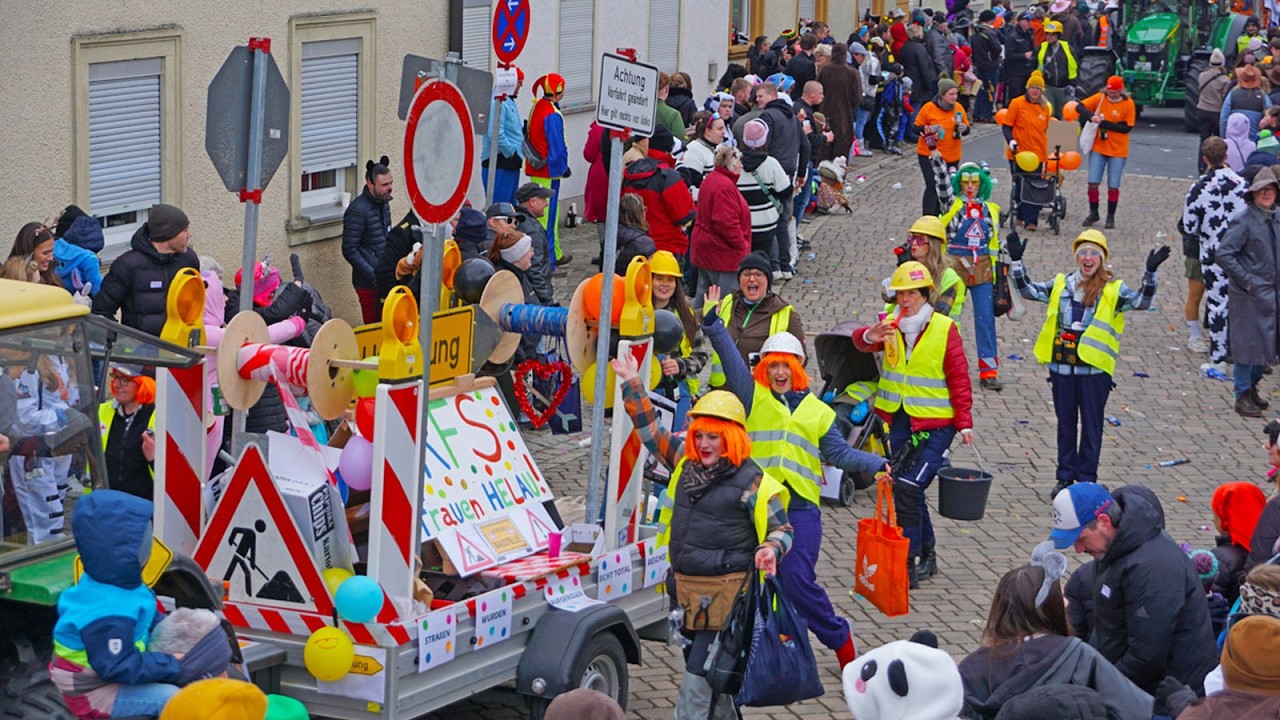 17. Faschingsumzug Rattelsdorf, 14. Februar 2026 | NachrichtenamOrt.de