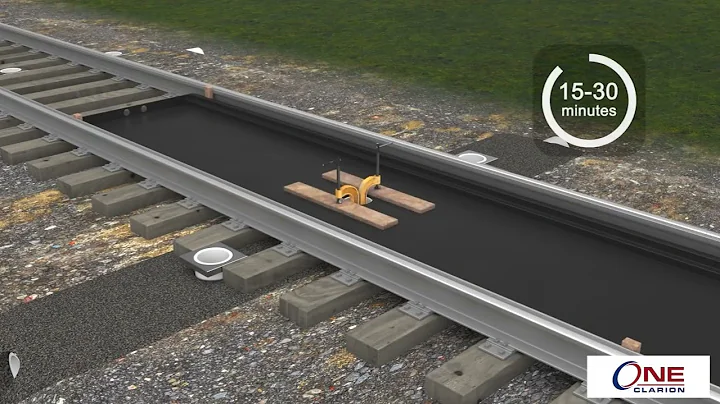 Ultratech Railcar Spill Containment Track Pan Installation